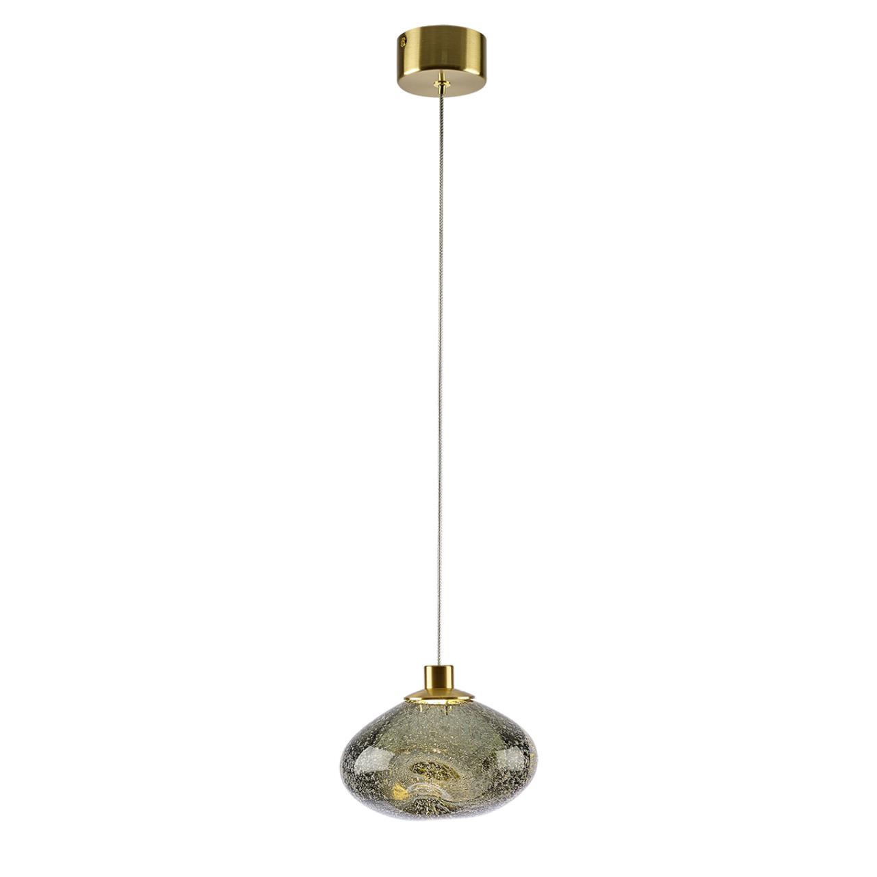 Подвесной светильник 17*168 см, 1*LED*4W 3000K Odeon Light MELA 7045/4L бронзовый