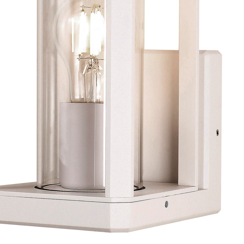 Уличный светильник 12*14,9*24,1-24,1 см, вр  см, 1*E27*20W, K, Mantra Nevada MAN8898, белый