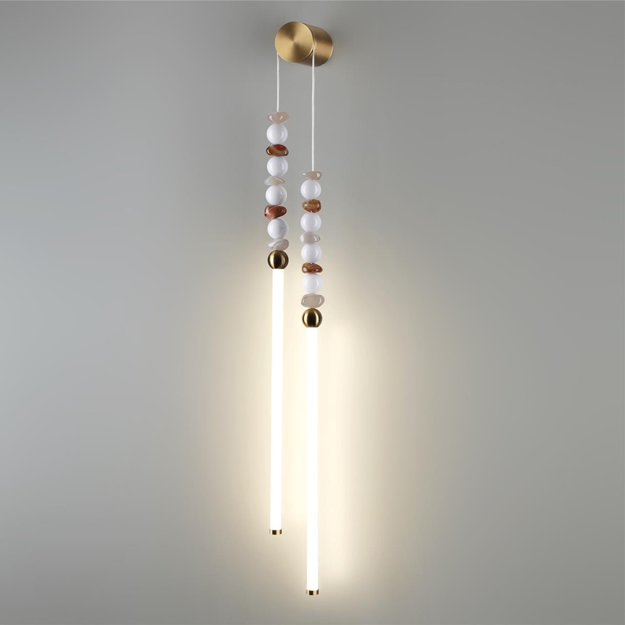 Настенный светильник 1,6*85 см, 1*LED*16W 3500K Odeon Light MONELLA 6640/16WL бронзовый
