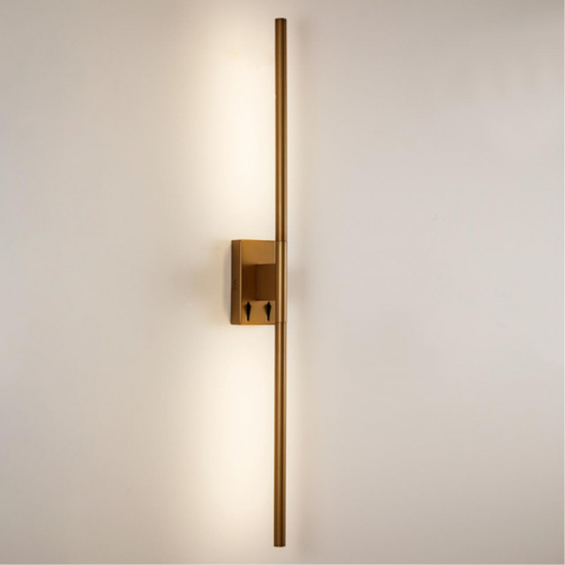 Бра 84 см 10W 4000K Arte Lamp LINES  A2029AP-1GO золотистый
