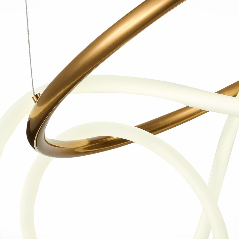 Светильник подвесной 60 см, 35W 4000K ST LUCE Sagrato SL6102.303.55 Латунь