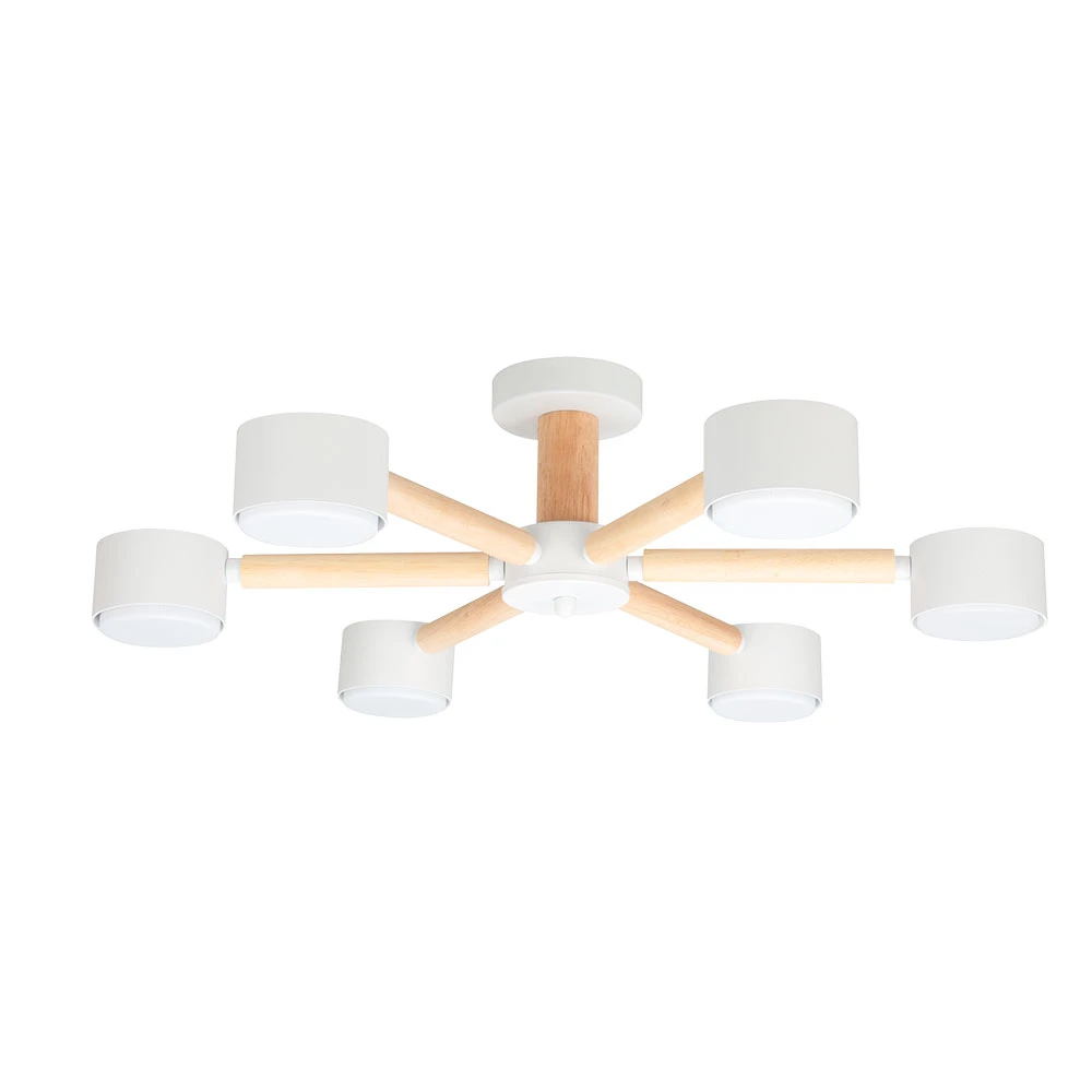 Потолочная люстра 61 см, Arte Lamp TENDA A1624PL-6WH, белый