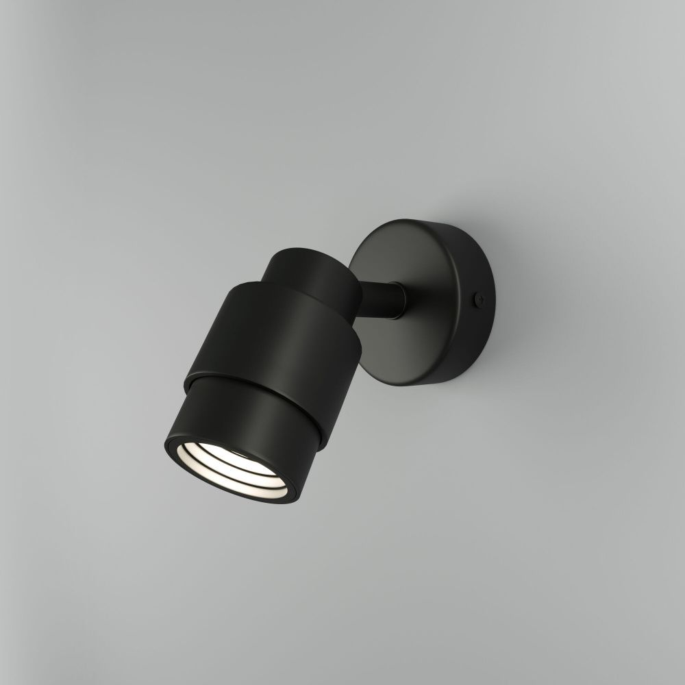 Светодиодный светильник 11 см, 7W, 4200K, Eurosvet 20125/1, черный