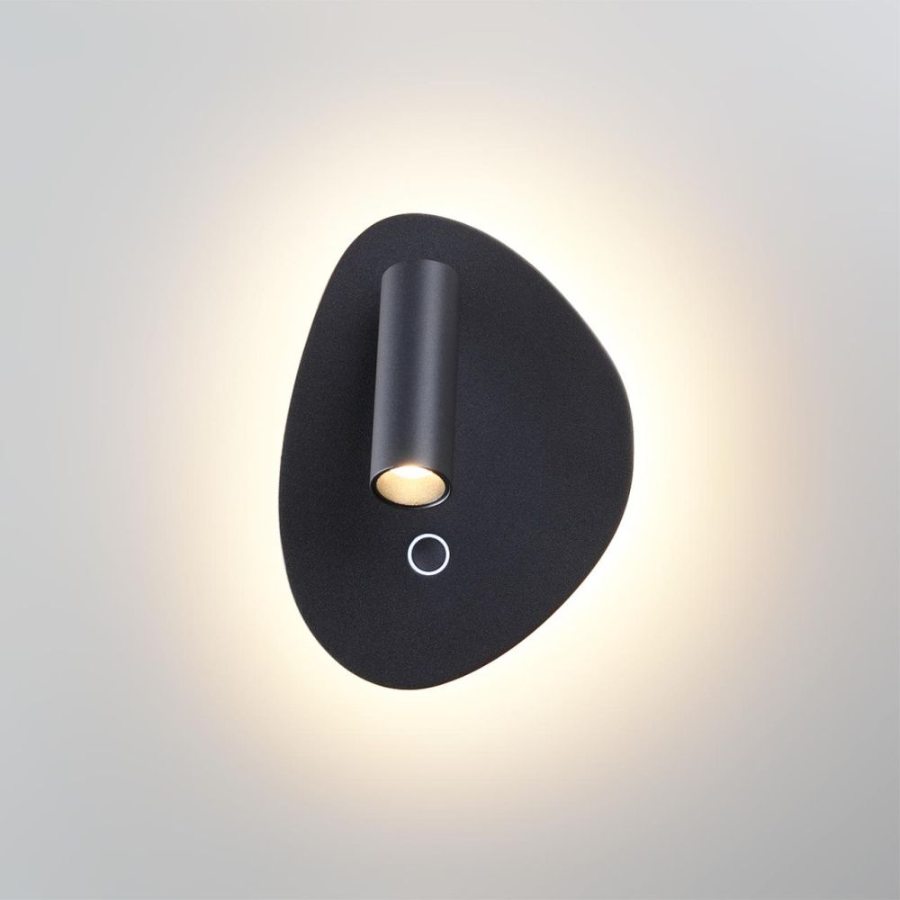 Бра 13**17- см, *LED*9W, 2700/3300/4000K, Odeon Light Roy 7182/9WL, черный