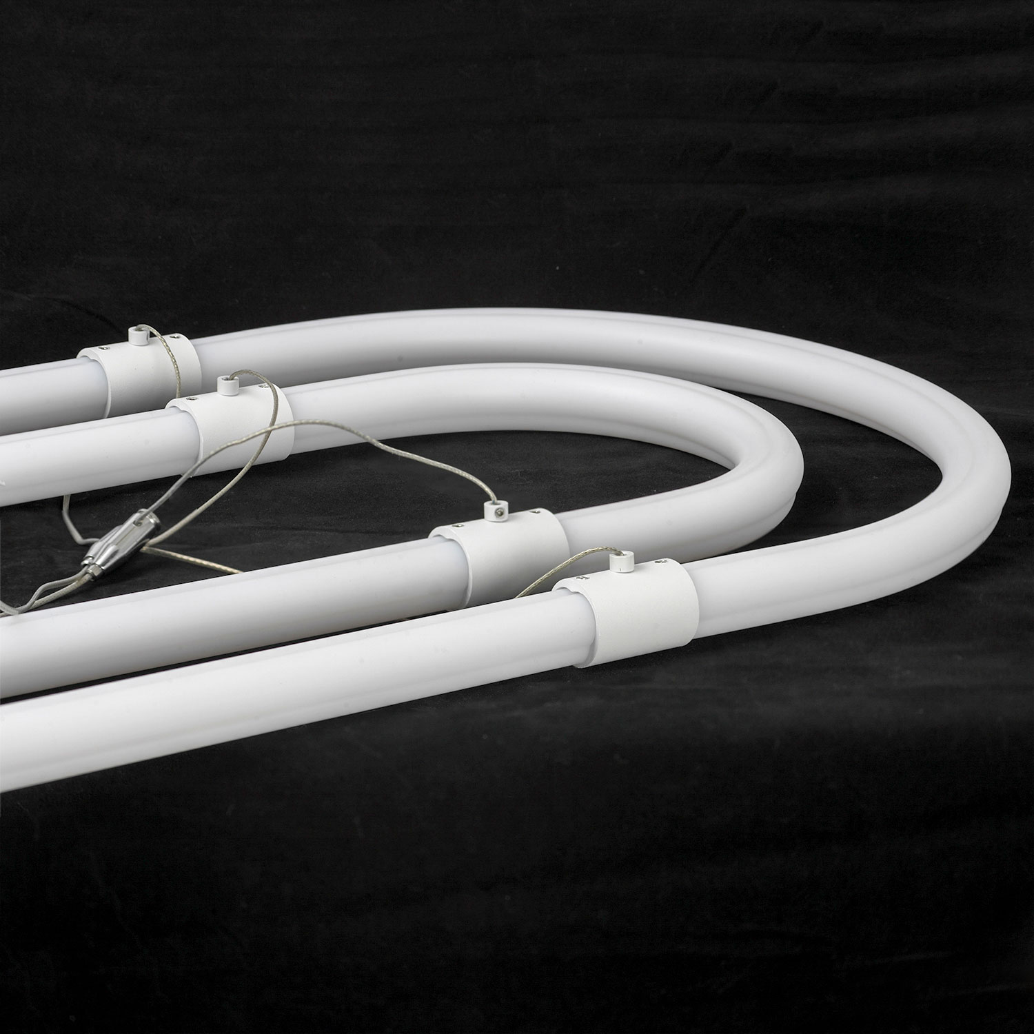Линейно-подвесной светильник 108*39*50/140 см, 1*led*40+50W 4000K Lussole Bartow LSP-7268 белый