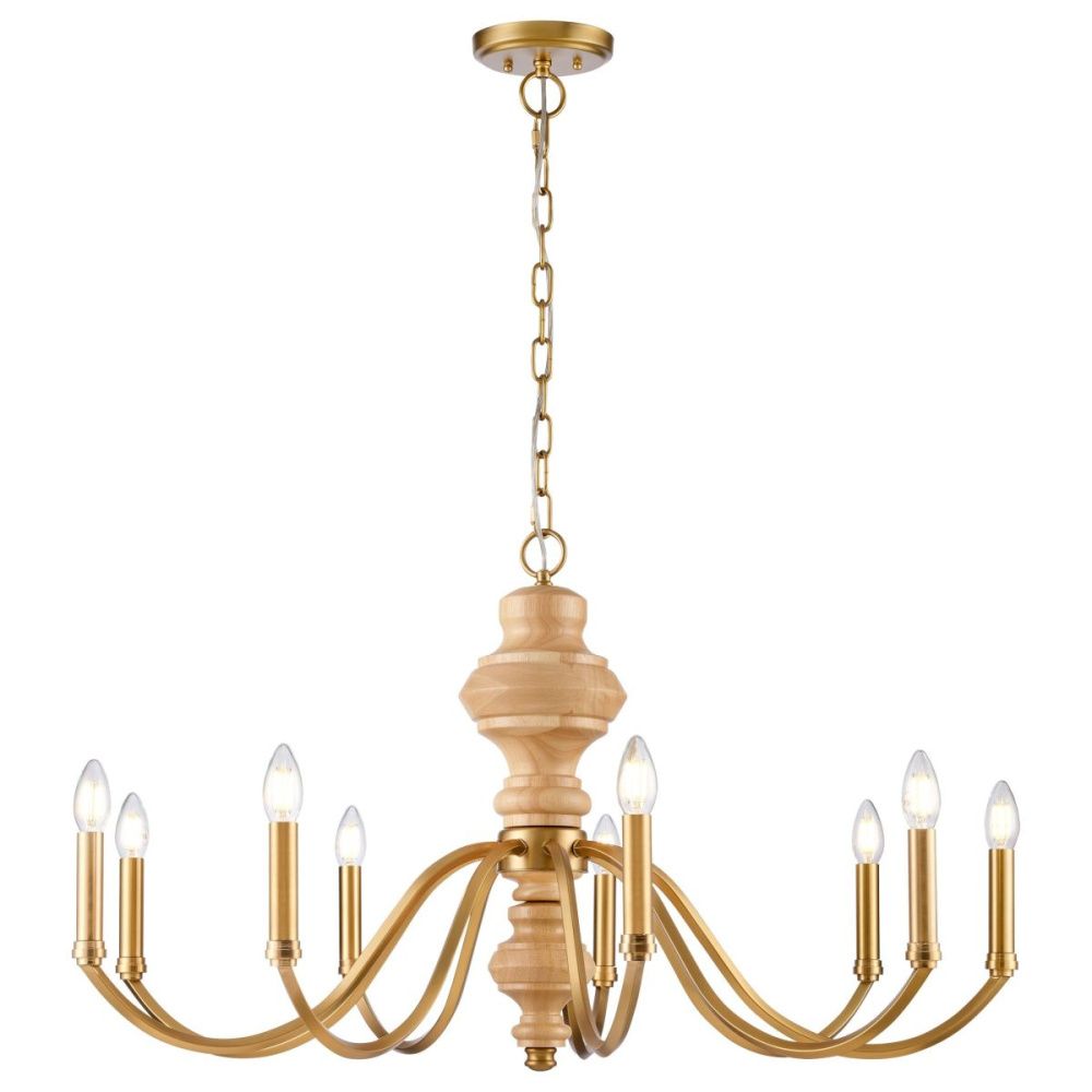 Подвесная люстра 91 см, Wertmark Donna WE584.09.503, бронза