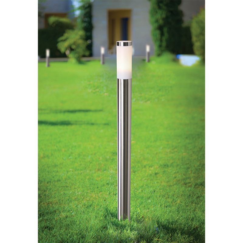 Светильник уличный Arte Lamp A3157PA-1SS, матовое серебро, 110 см