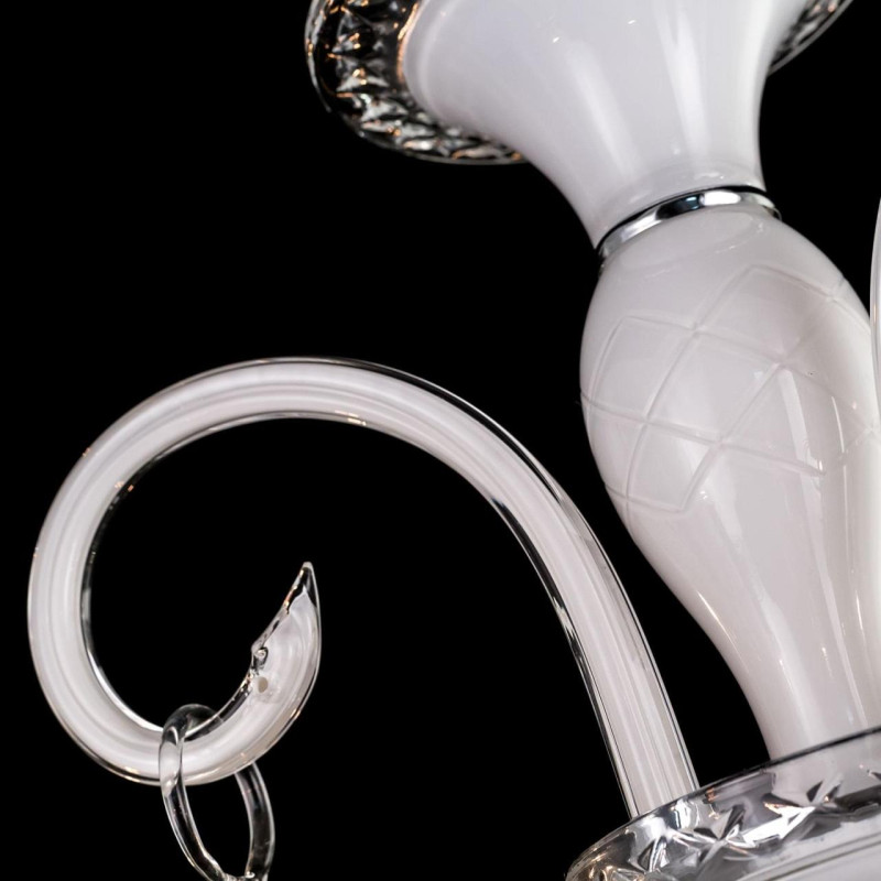 Люстра Citilux CL352160 Марена, диаметр 60 см, белый