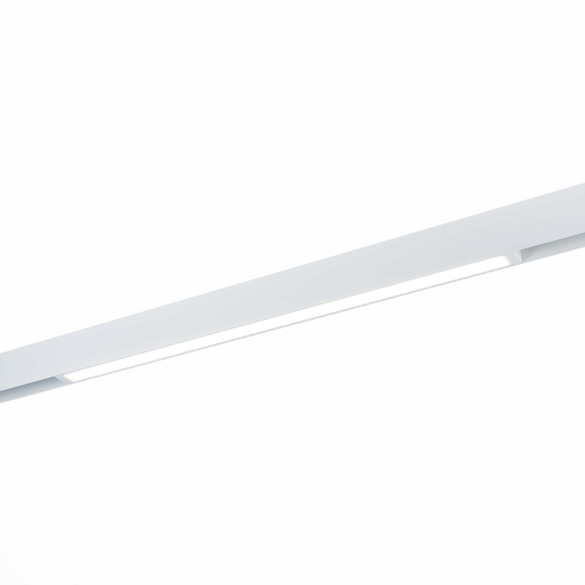 Трековый светильник 60*2,5*4,1 см, 1*LED*27W 3000K ST LUCE Skyline 220 ST657.536.27 белый