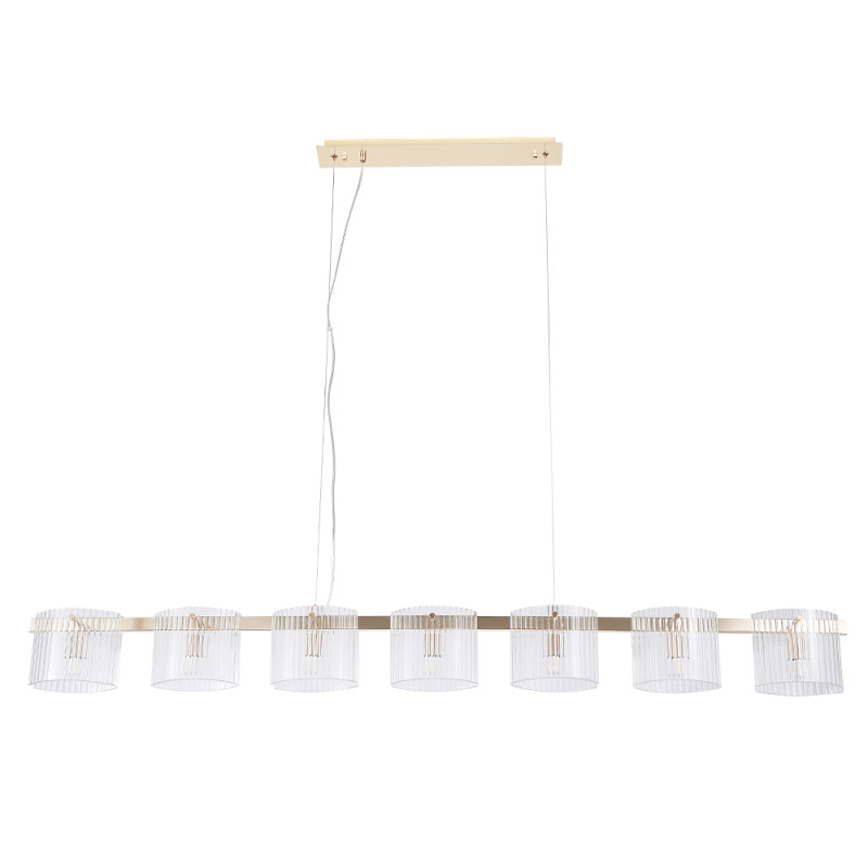 Светильник 150 см, Crystal Lux ENCANTO SP7 L1500, золото