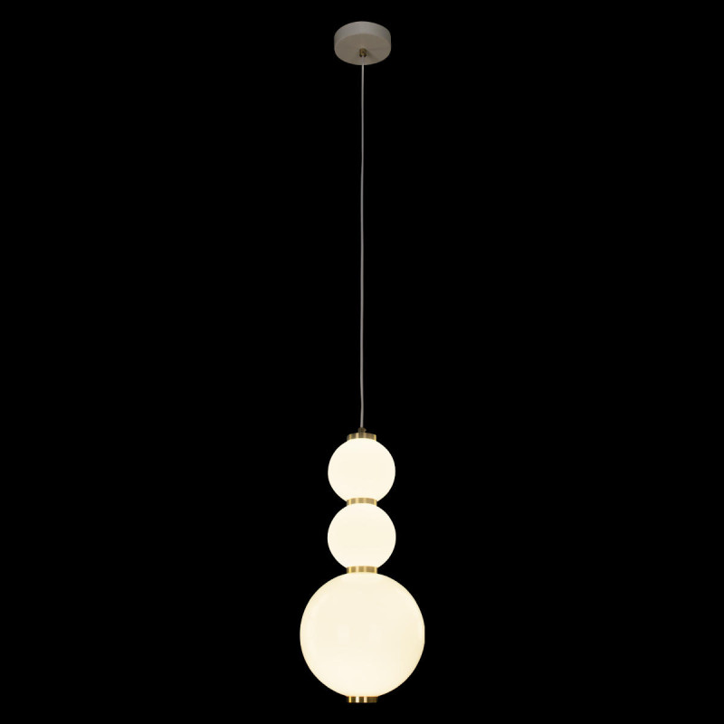 Светильник *18 см, 3*LED*14W, 4000К Loft It 10205/D Pearls, Золото