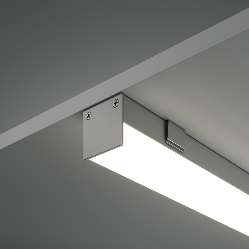 Алюминиевый профиль 2000*20*20 мм для светодиодной ленты Maytoni Led strip ALM-2020B-S-2M