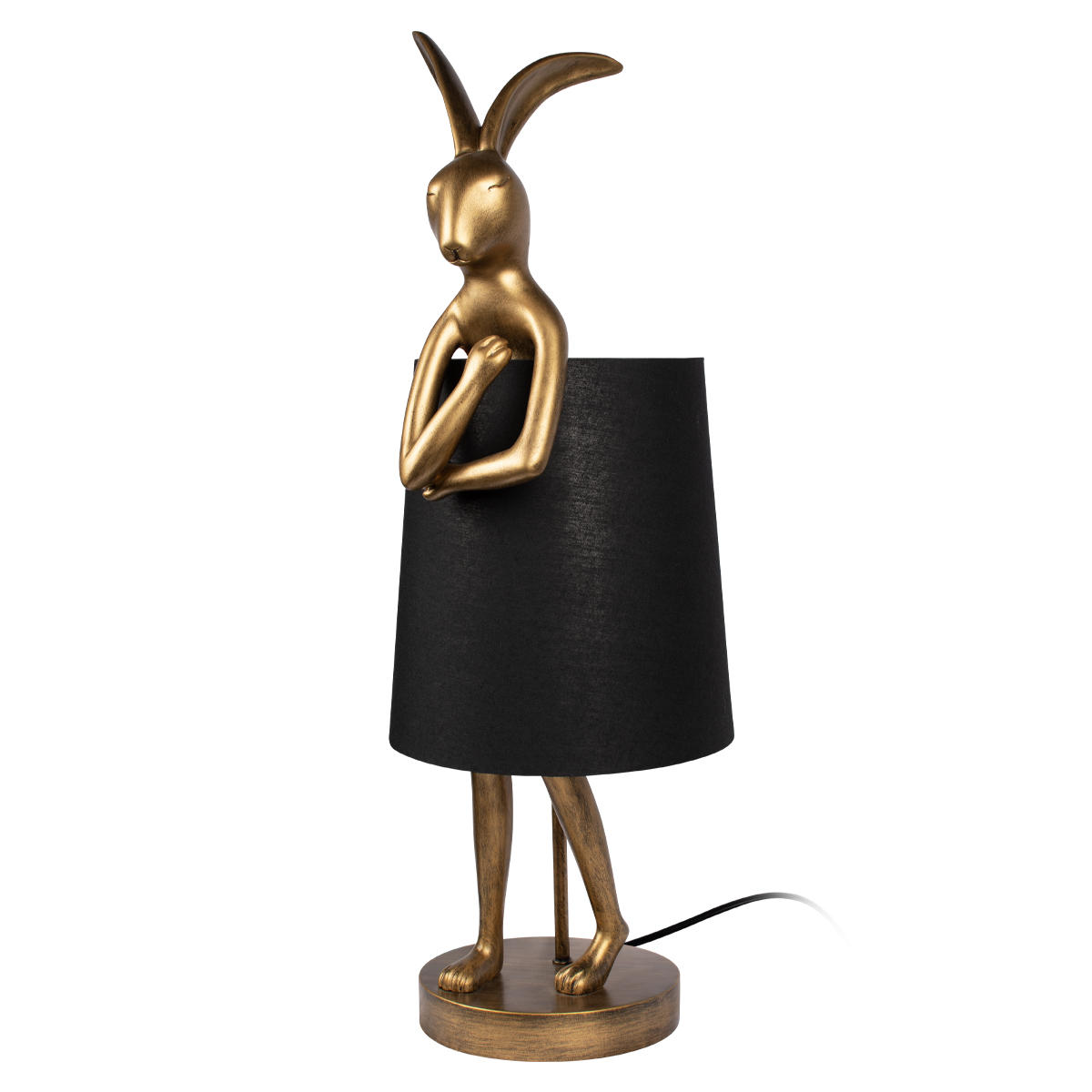 Настольная лампа 26*63 см, 1*E14 LOFT IT Lapine 10315/B Black золото