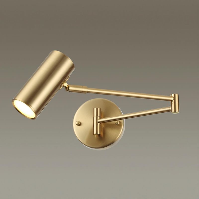 Светильник 58 см, Odeon Light RAZIO 4377/1W, матовое золото