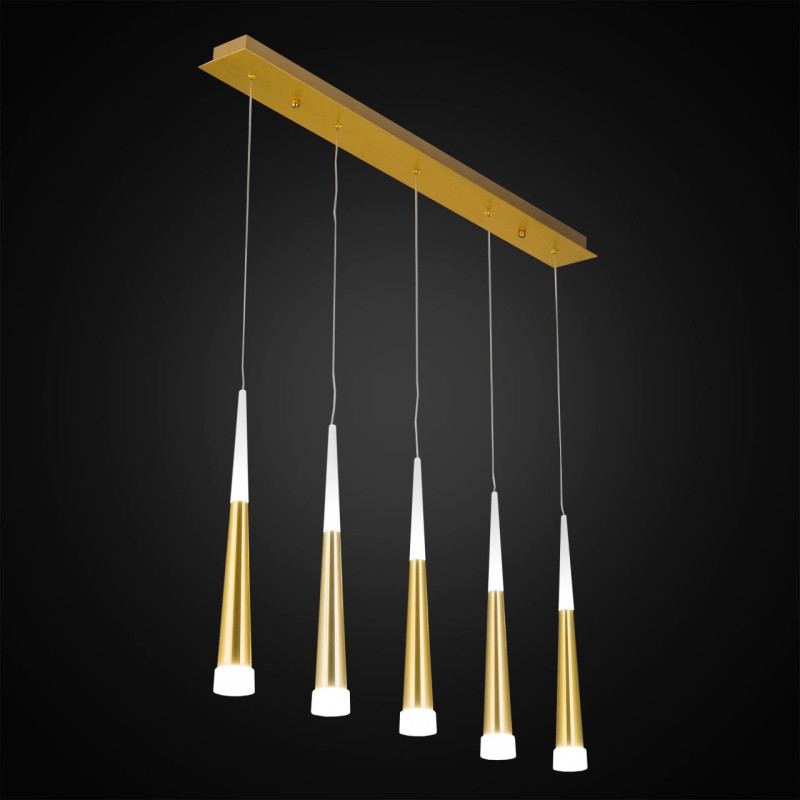 Светильник подвесной 93*10*160 см LED*35 W, 3000 К Citilux Вегас Шампань CL227052