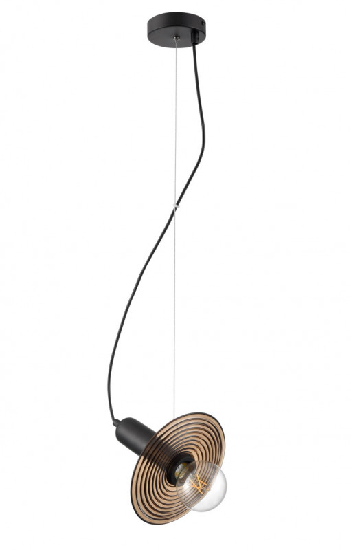 Подвесной светильник  20*164 см, 1*E27 черный Vele Luce Gustoso VL5892P11