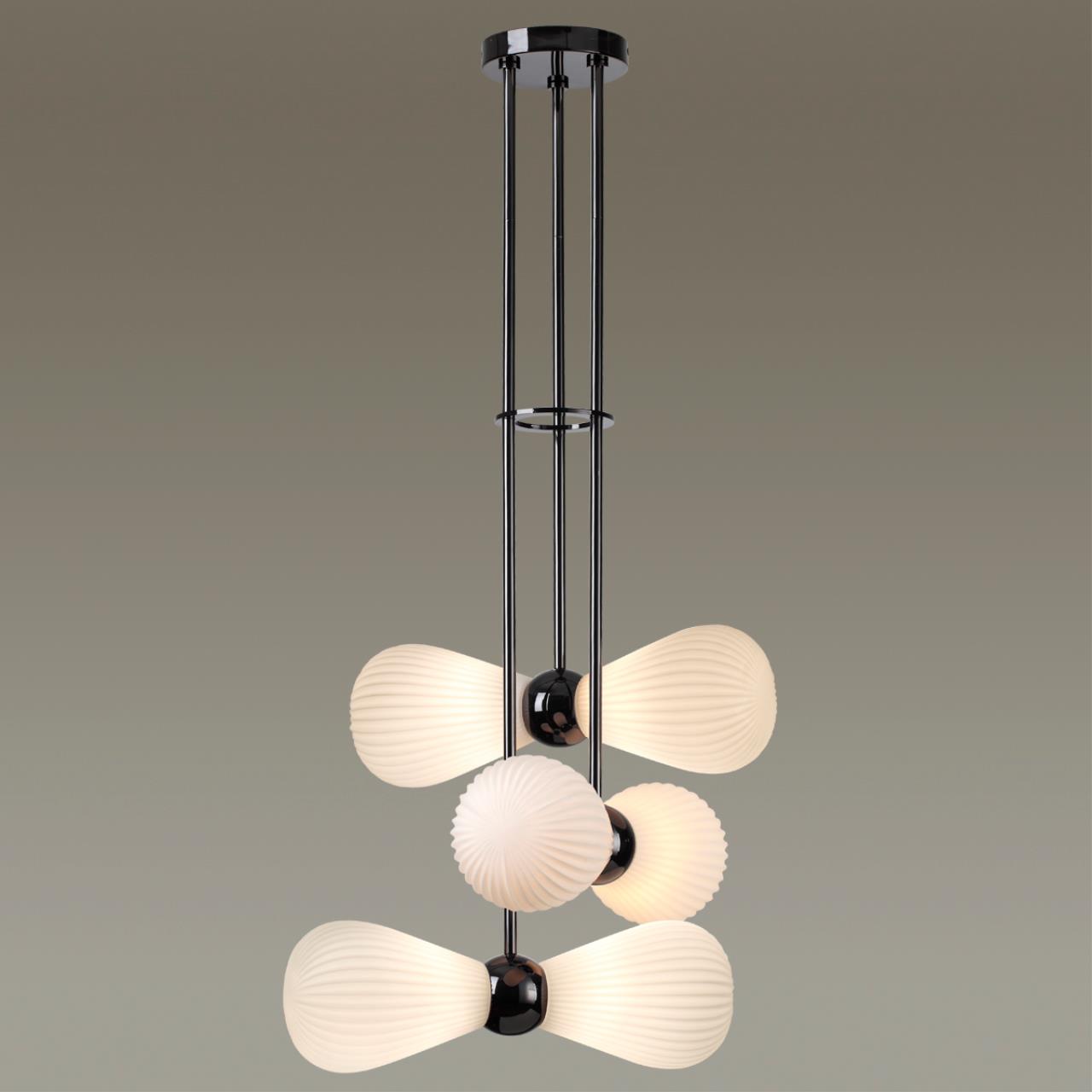 Светильник 50 см, Odeon Light Elica 5418/6, черный