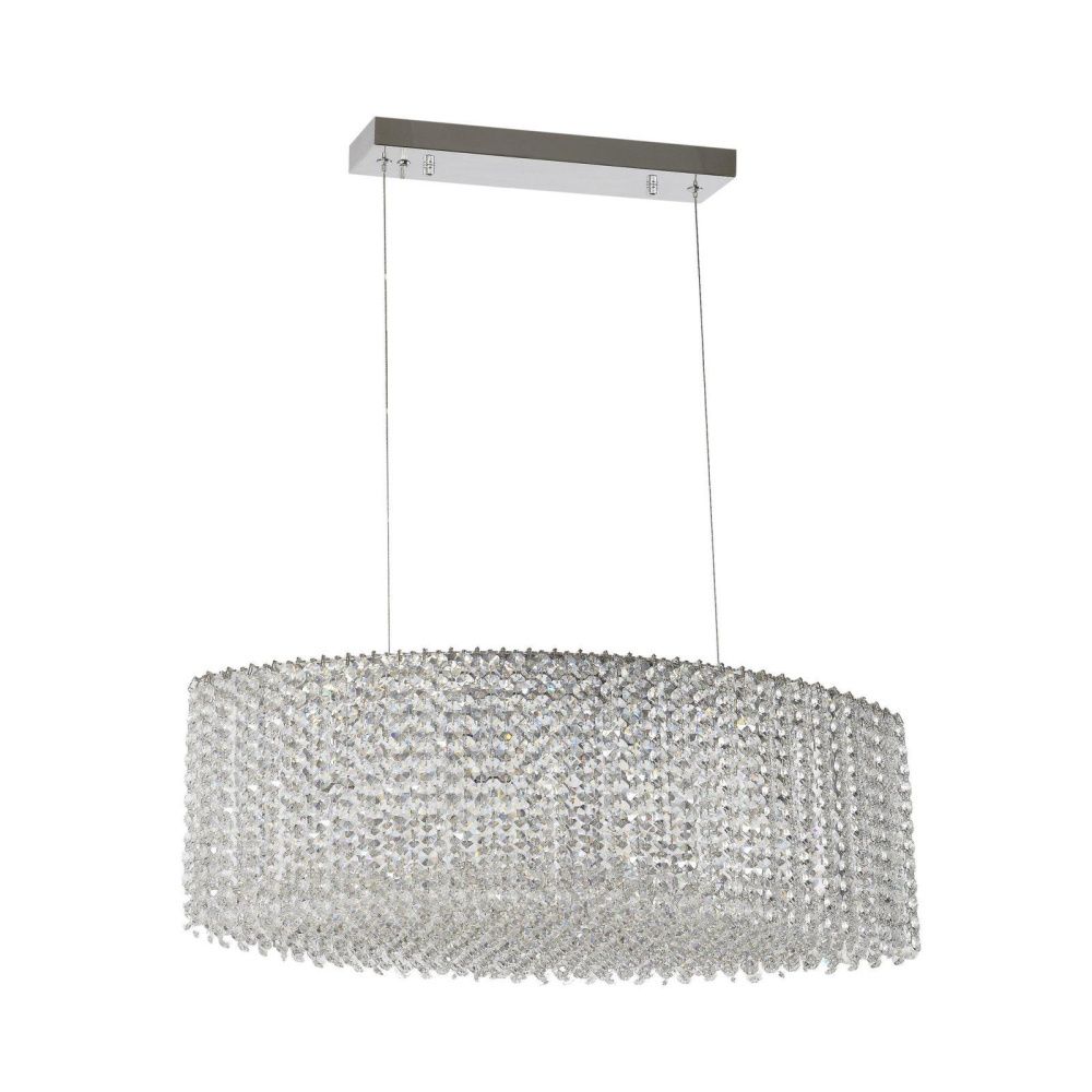 Люстра **20 см, 6*E14*40W, Dio D`arte Liano Liano E 1.5.60X30.100 N, Матовый никель