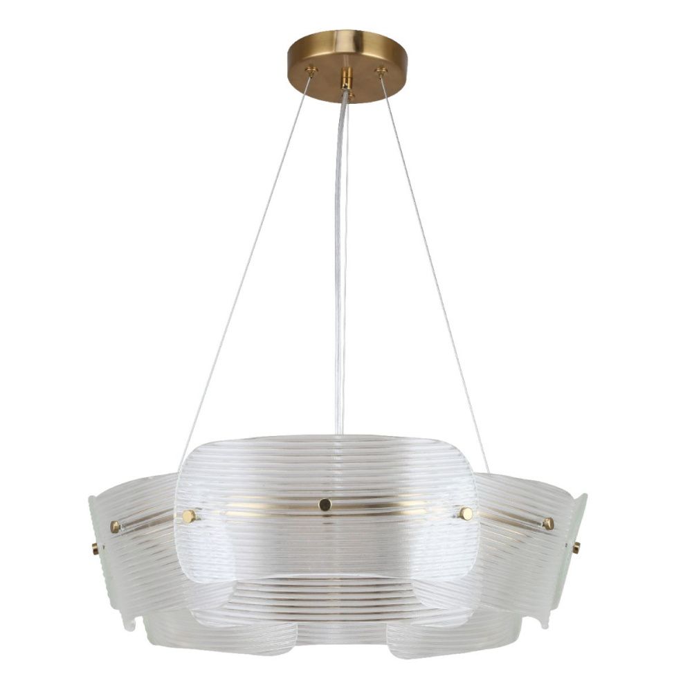 Подвесная люстра 46 см, F-Promo Itaka 4738-6P, латунь