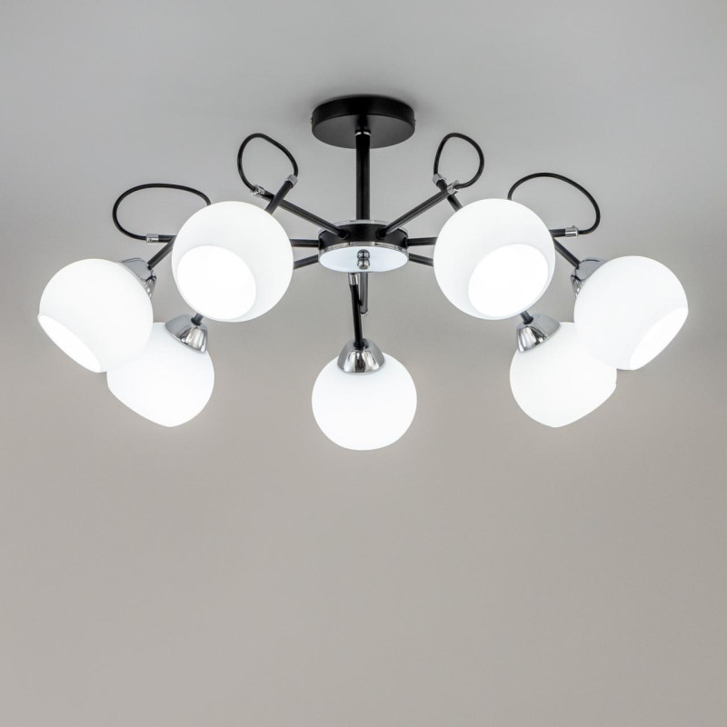Люстра 72 см Citilux Стивен CL141271 черная