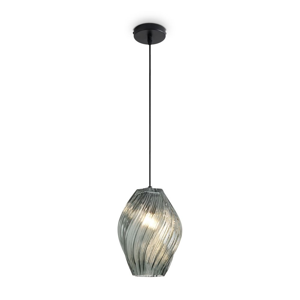 Подвесной светильник 36-130 см, 1*E27*60W Freya Shiny FR5547PL-01DBL, Темносинезеленый