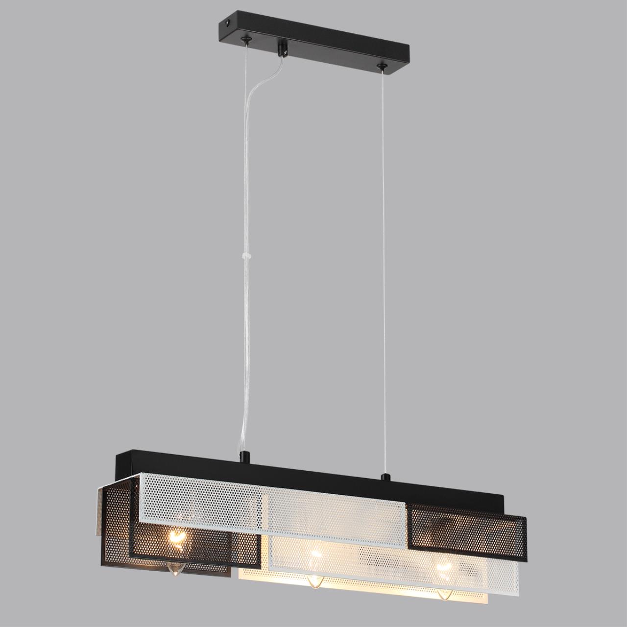 Светильник подвесной 11*51*167 см, 3*E14 Lumion DANA 8004/3A черный, белый