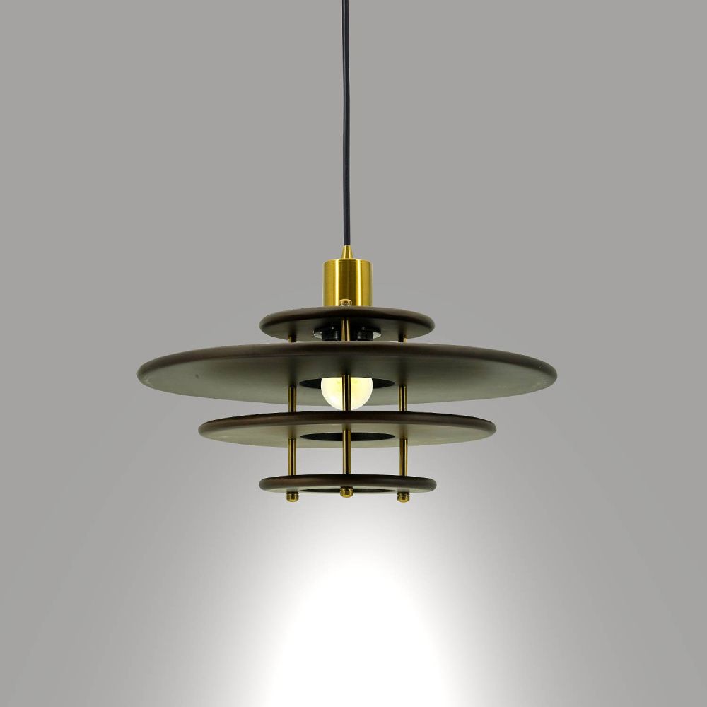 Светильник подвесной *25,5-200 см, 1*E27*7W, Lightera Simarron LE106L-35N, золотой