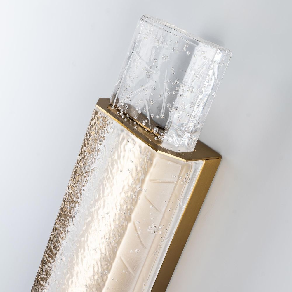 Настенный светильник 12x7x63см, LED, 18Вт, 4200K, Modelux ML.542.630 BS Латунь