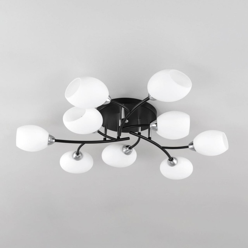 Люстра Citilux Флорида Черн.+Хром CL148195