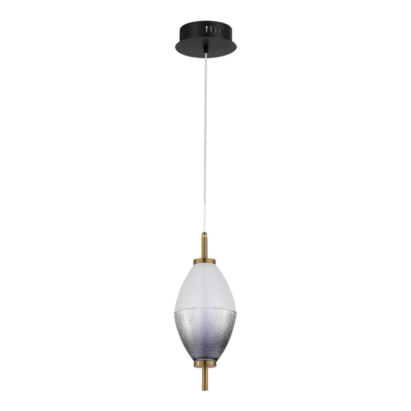 Светильник подвесной ICE 1*LED*8W 3000K ST LUCE SL6130.403.06 черный