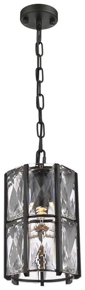 Светильник подвесной Wertmark Karlin WE148.01.003, 18*18 см, черный