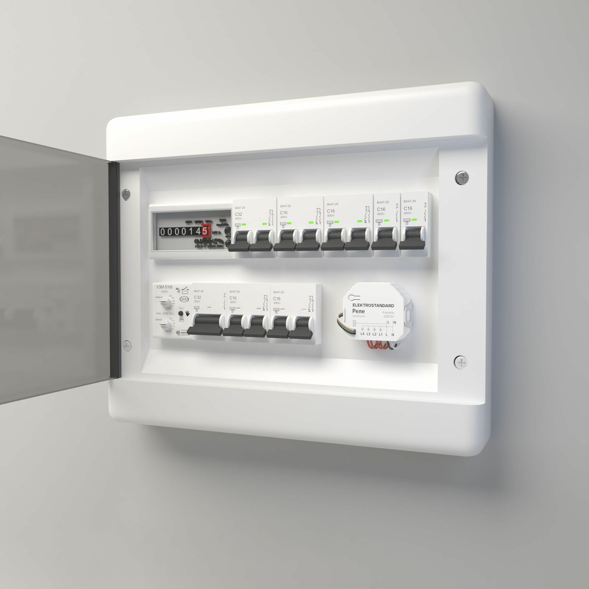 Умное четырехканальное реле 76005/00 Elektrostandard