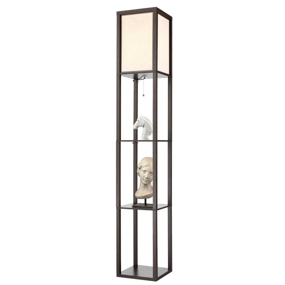 торшер 159 см, Lumion 8090/1F, кофейный