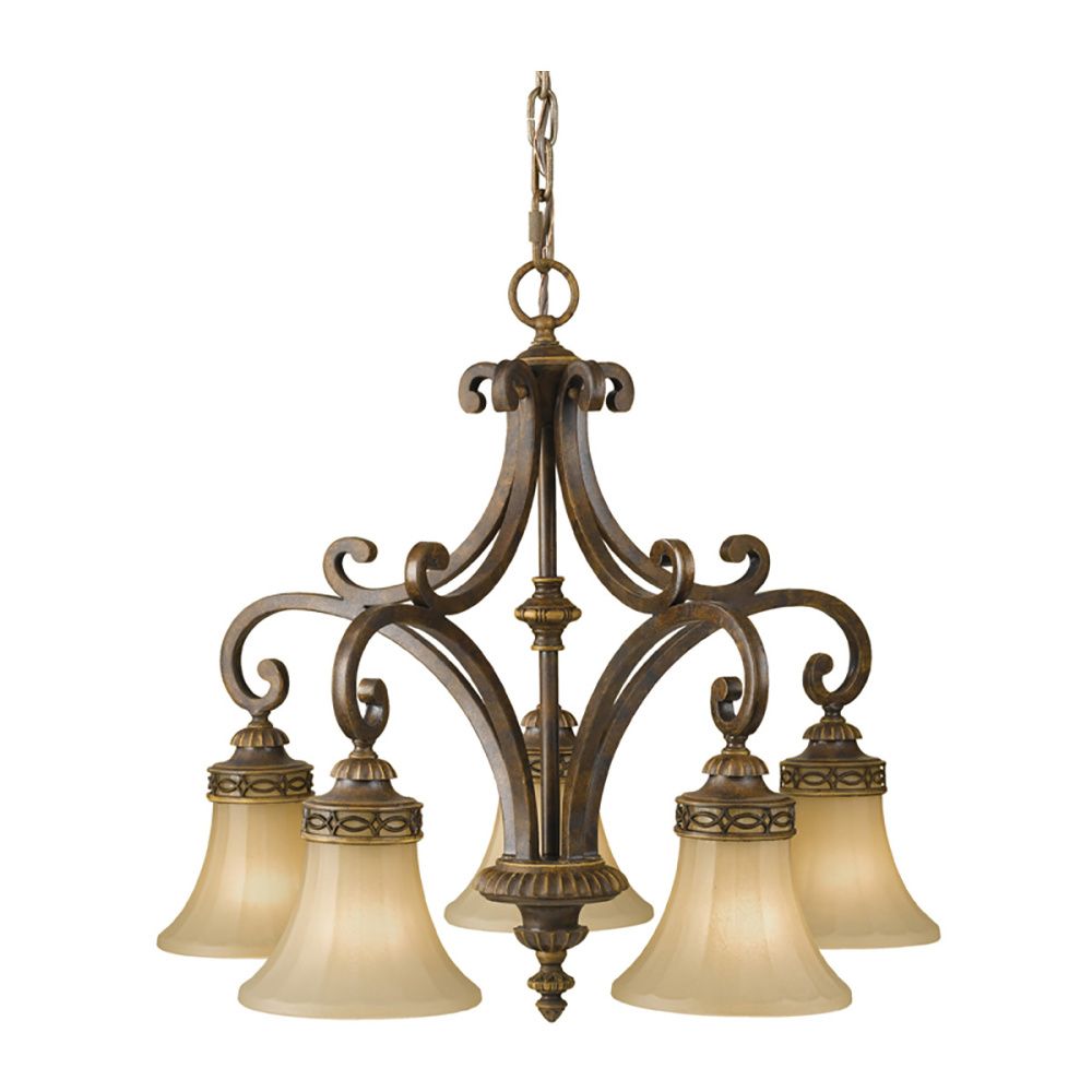 Люстра *64*58-219 см, E27*60W, Natural Concepts Feiss Drawing Room HK-SAWYER9-SQ, коричневый