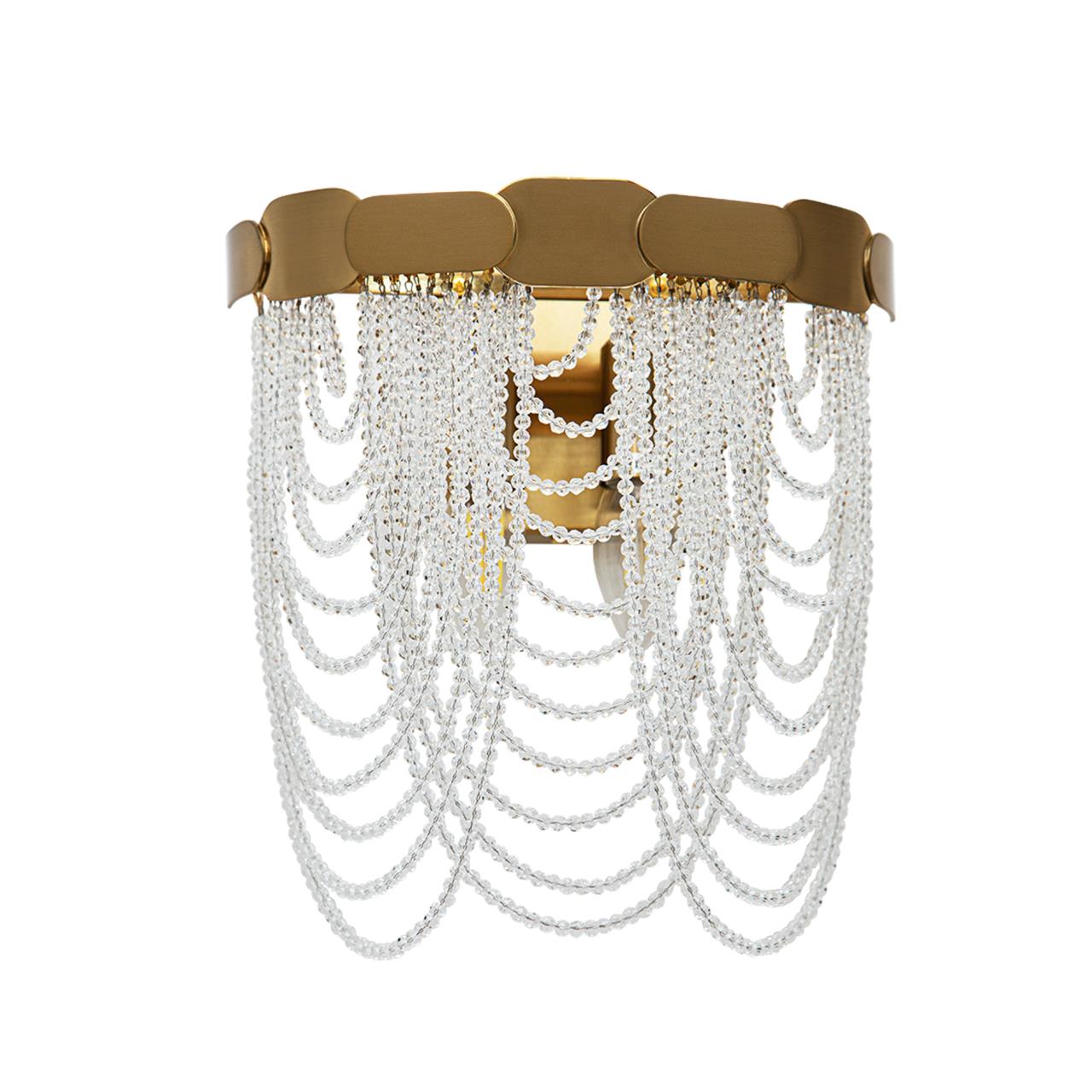 Бра 27*16*31 см, Е14 2x40W, Латунь MODELUX ML.316.02 BS