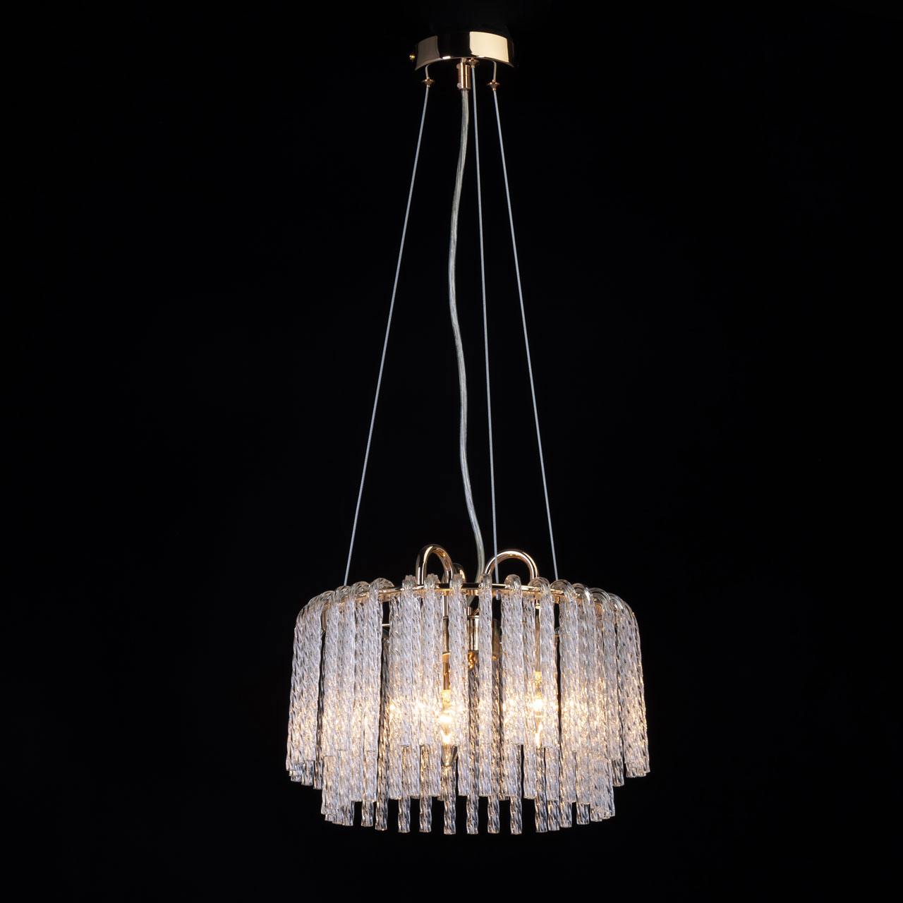 Люстра 30*120 см, 3*E14 золото MW-Light Лавиния 443010603