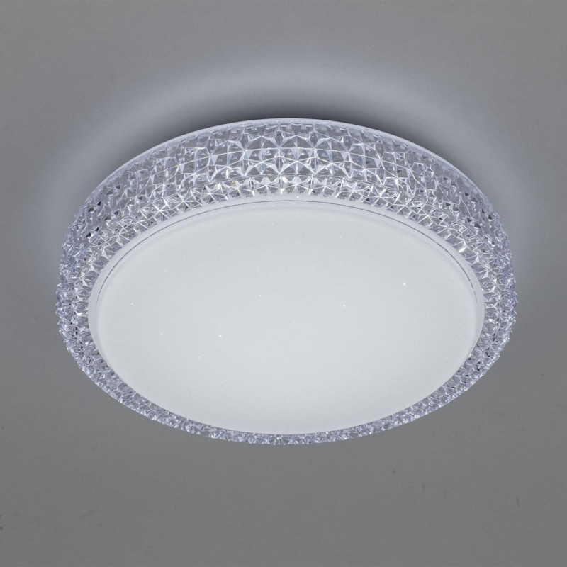 Светильник 30 см, 18W, 3400К Citilux Альпина 71818 белый,диаметр 30 см