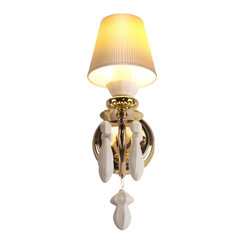 Бра 32 см, Loft IT Grace 10203/1W White, золото