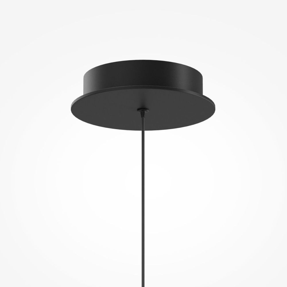 Подвесной светильник 40 см, 20W, 3000K, Maytoni Batten MOD472PL-L20B3K, черный