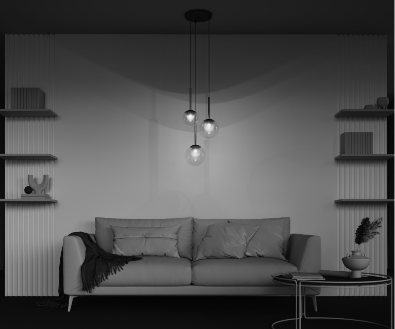 Подвесной светильник 40*64,1*344,1 см, 3 G9*20W Basic form MOD521PL-03G Maytoni, Золото