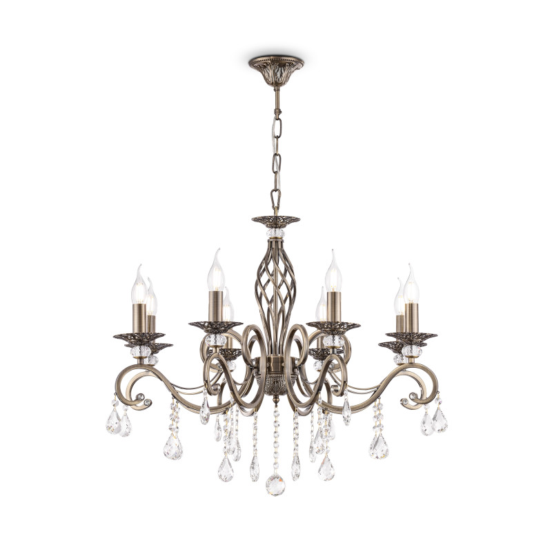 Люстра Maytoni RC247-PL-08-R бронза