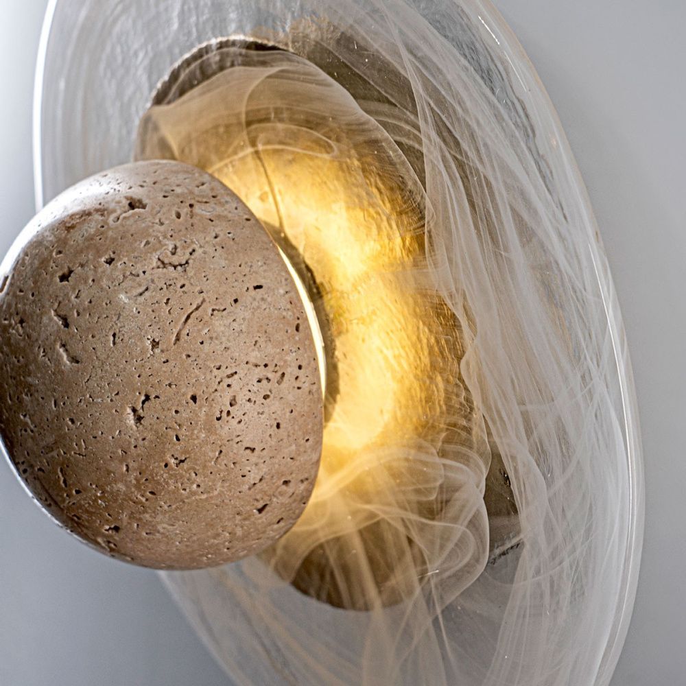 Настенный светильник 25 см, 5W, 4200K, MODESTYLE MS.1005.250, латунь