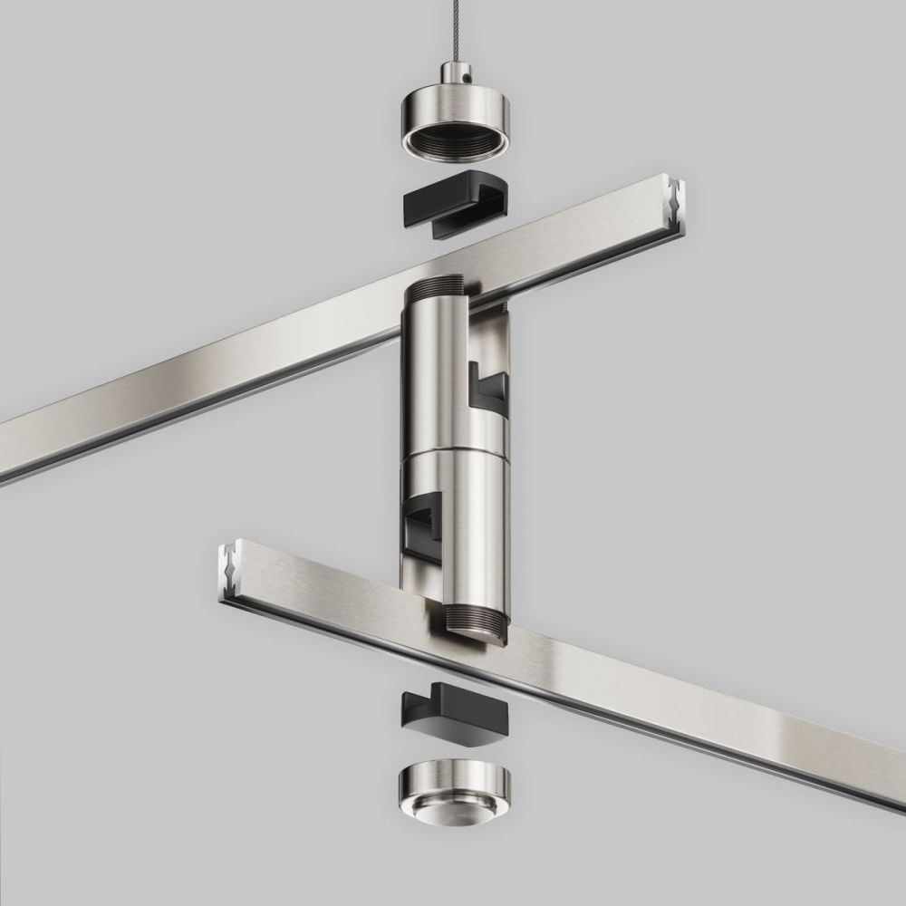 Подвес тросовый двойной Maytoni Flarity TRA157SW-D1-PT, серебро