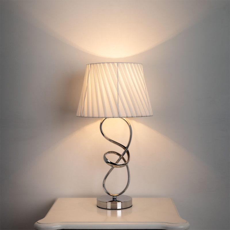 Настольная лампа Arte Lamp Estelle A1806LT-1CC, хром
