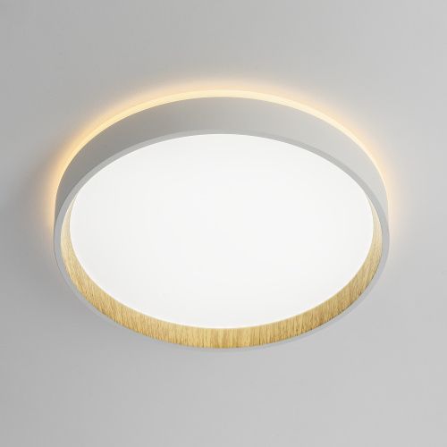 Светильник 24 см, 23W, 3000-5500K, Citilux ETALON CL750240, белый-дерево