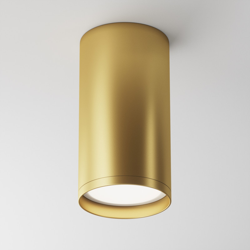 Светильник 5*5 см, GU10 10W, Maytoni Focus S C052CL-01MG, матовое золото