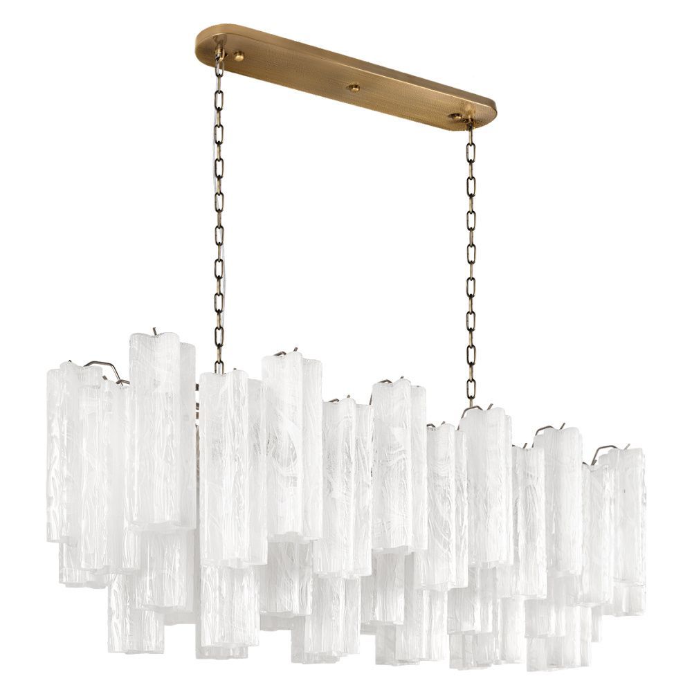 Подвесная люстра 104 см, Loft IT Murano 10580/1000R White, бронза