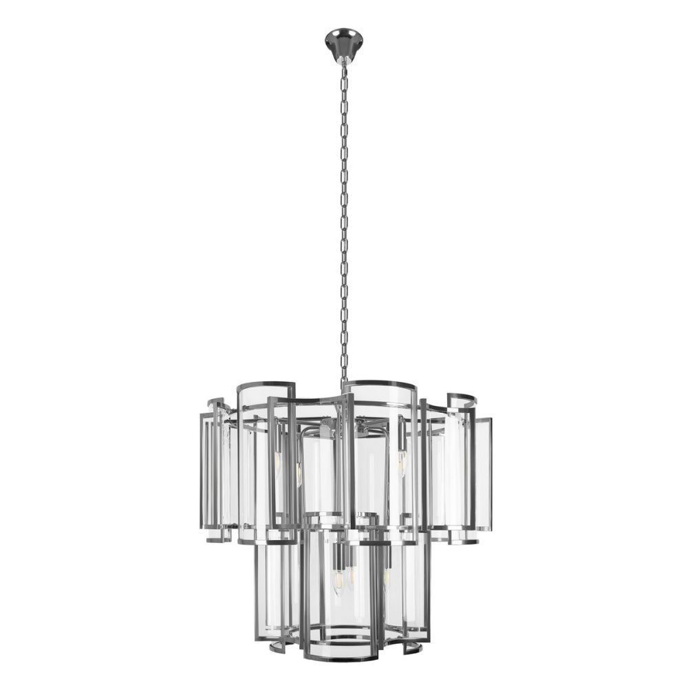 Подвесной светильник 63 см, Loft IT Reflection 10433/8, никель