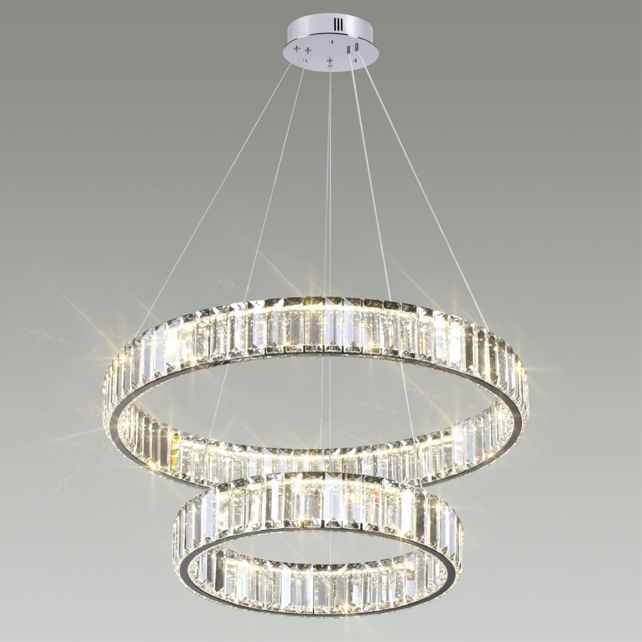 Светильник 60 см, 60W, 4000K, Odeon Light L-vision 4930/60L, хром