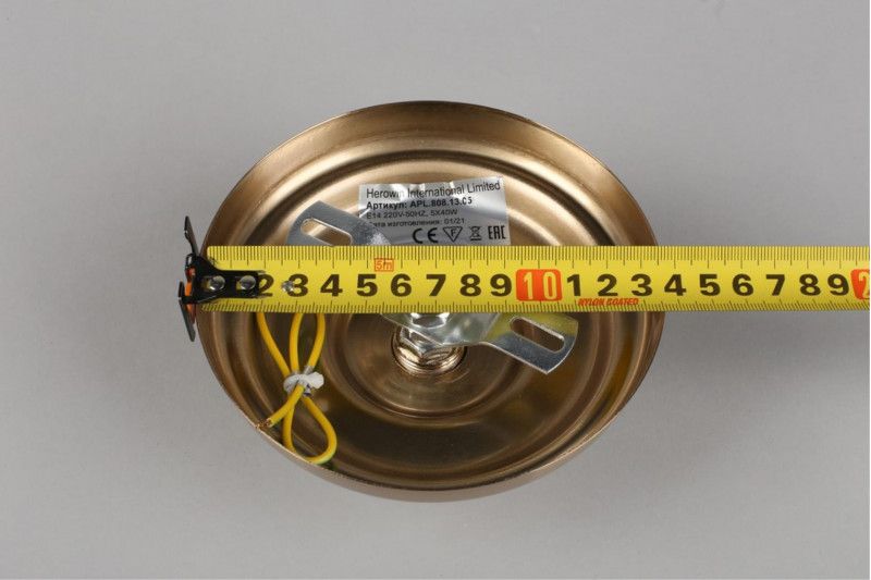 Подвесная люстра 40*32-115 см, 5*E14, 40W, Aployt Verene APL.808.13.05, золотой